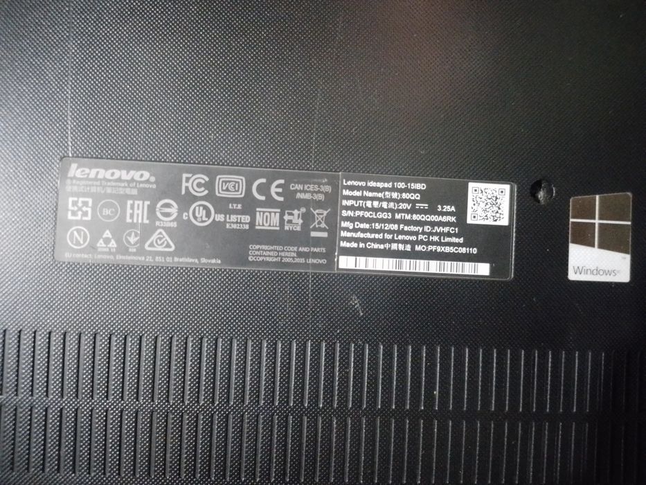 lenovo ideapad 100-15IBD