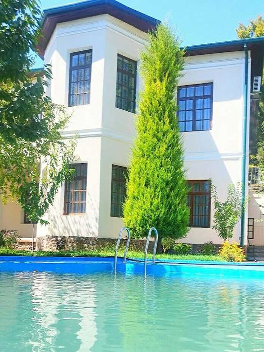 Уникальный дом на берегу реки Особняк 6 ком 7.2 сотки г. ЧИРЧИК