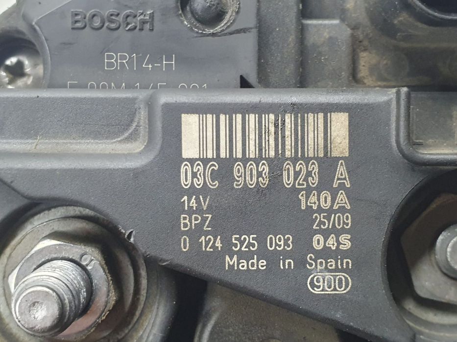 Alternator 1.4 tsi cax 03c903023a Volkswagen VW Golf 5 [2003 - 2009]