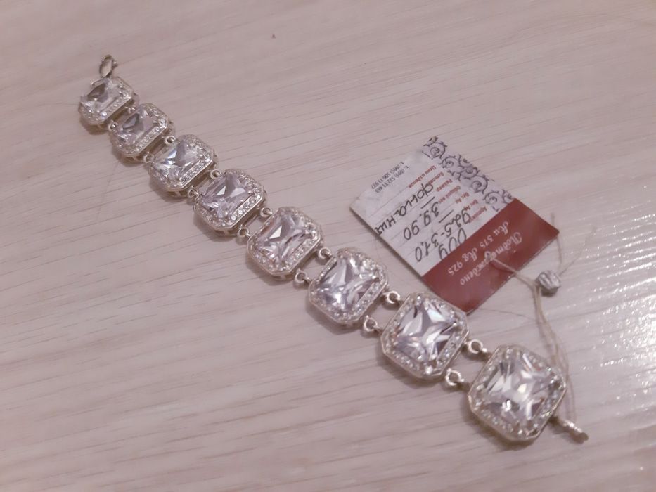 Браслет серебряный