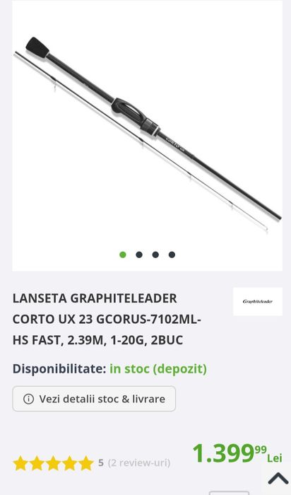 Lanseta Graphiteleader Corto UX