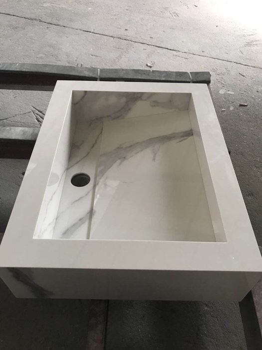 Керамогранитдан раковина.Раковины из керамогранита.