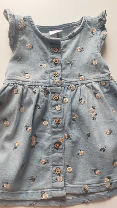 Prenatal дънкова детска рокличка