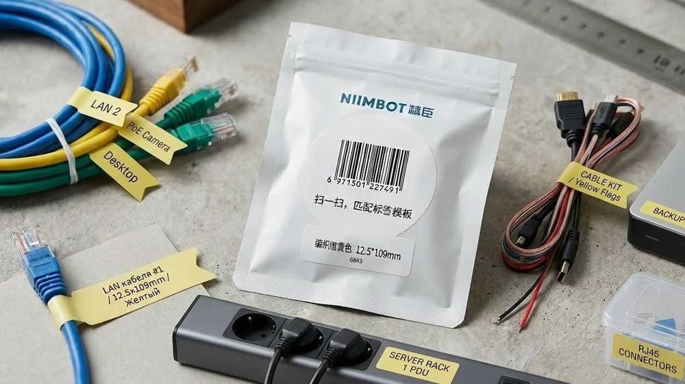 Этикетки Термобумага для принтера NIIMBOT