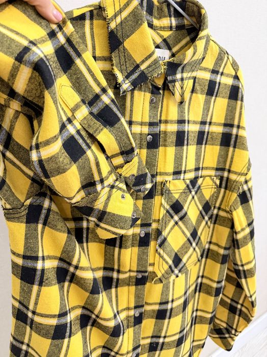 Рубашка новая в клетку