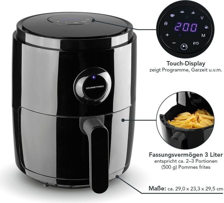 Нов Air Fryer Gourmetmaxx