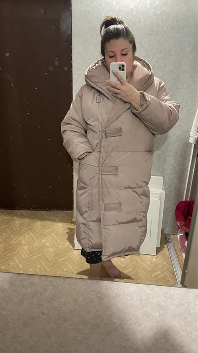 Пуховик-одеяло зима