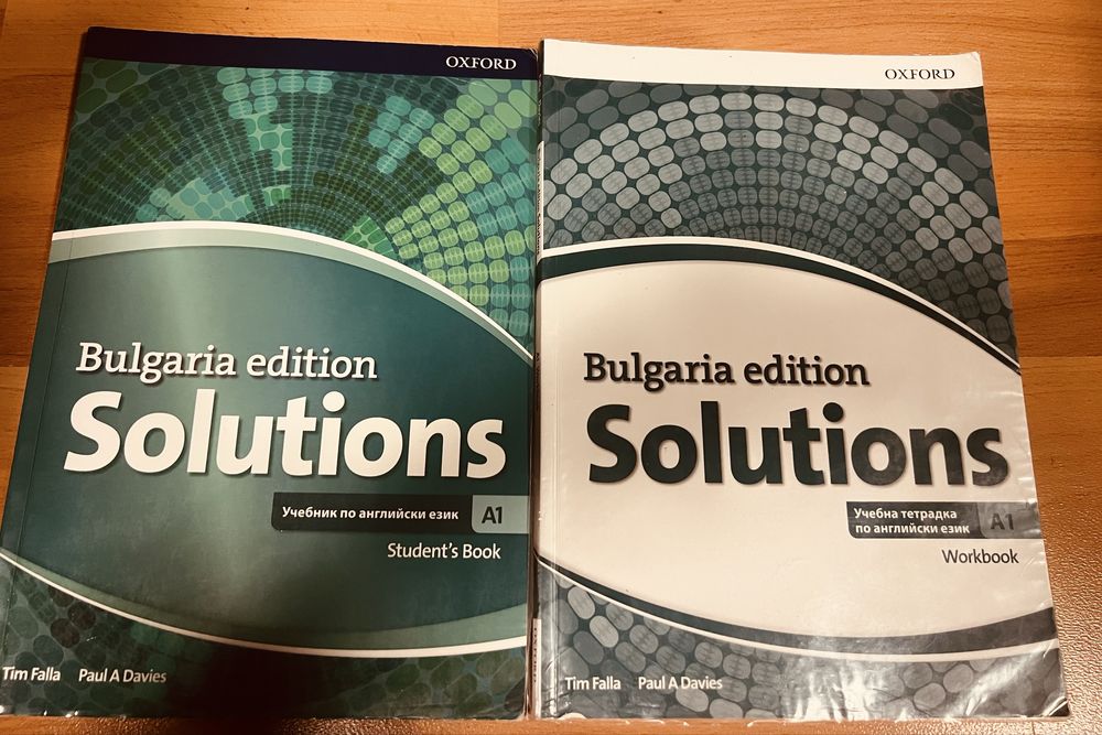 Учебници по английски език Solutions A1 (Bulgaria edition)