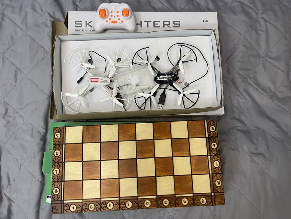 Квадракоптеры(дроны) и шахматы