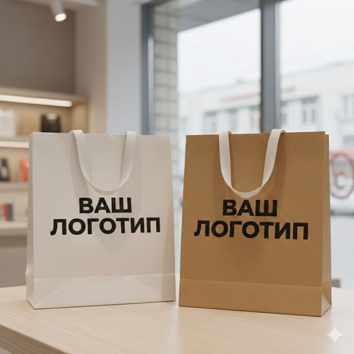 Брендирование пакетов коробок