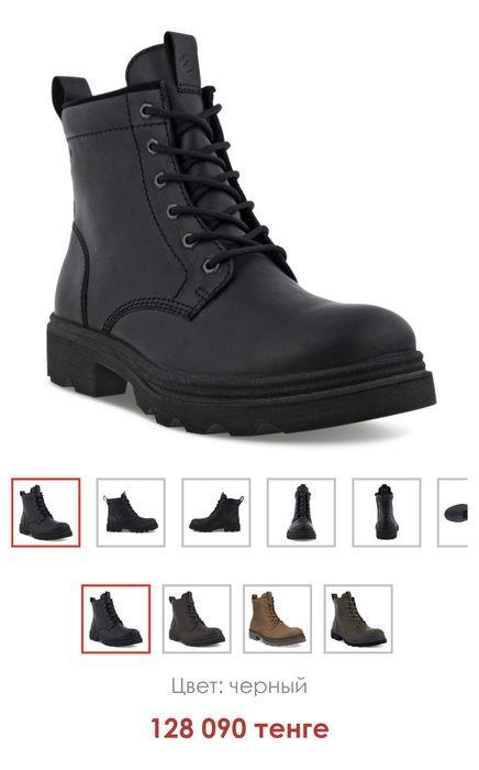 Мужские Зимние Ботинки ECCO Original