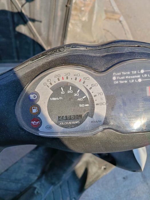 Скутер дерби 50cc.