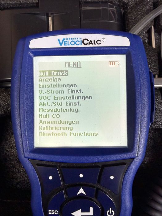 Климатичен измервателен уред TSI VelociCalc 9565-P – калибриран