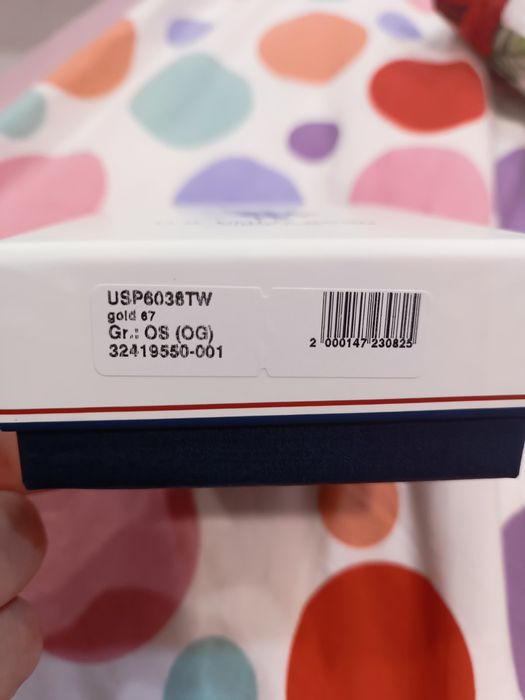 Комплект обеци и колие US POLO – сърце