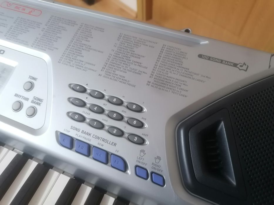 Pian CASIO CTK-491 microfon orga