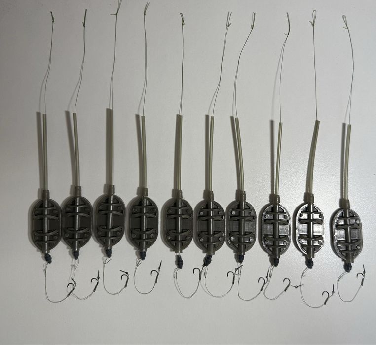 Set 30 monturi method feeder - Facute de pescar pentru pescari!70-100g