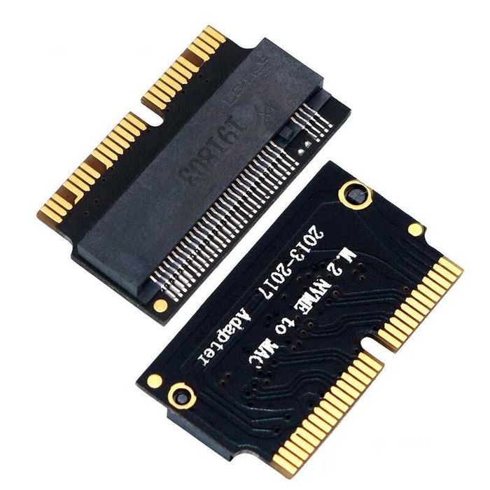 Adaptor SSD M.2 NVMe PCIe la 12+16 pini MacBook Air Pro 2013 2014 2015