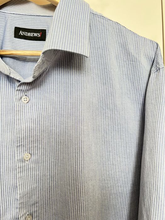 Мъжка риза Andrews, сива