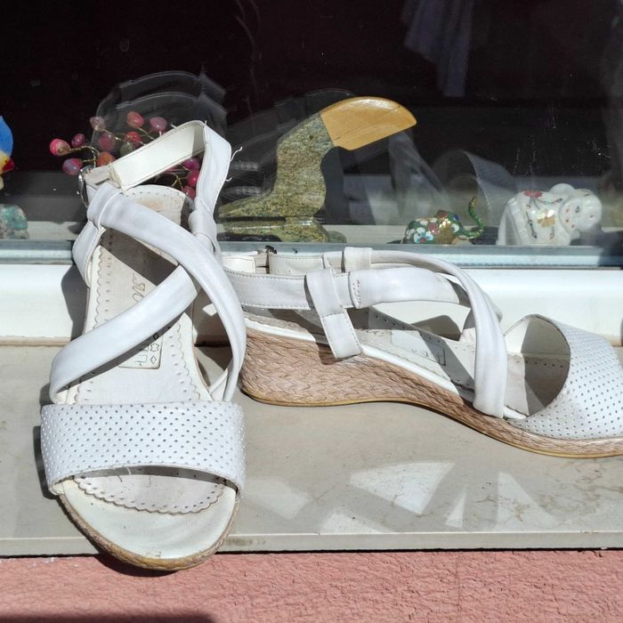 Джапанки на платформа НОВИ, подарък сандали дамски, номер 37,5