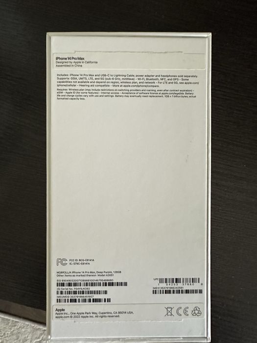 Айфон 14 про макс 128 iphone 14 pro max