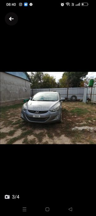 Хундай элантра  лимитед 2011_