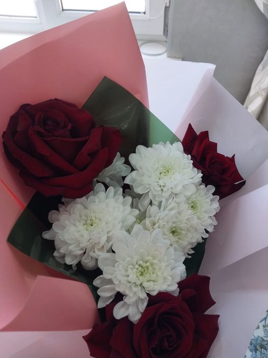 Дайын букеттер сатылады