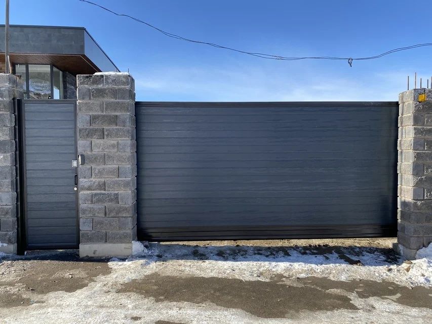 Автоматические Откатные ворота