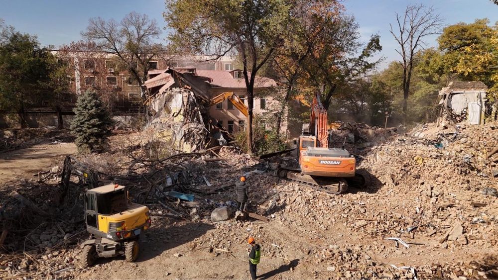 Котлован демонтаж