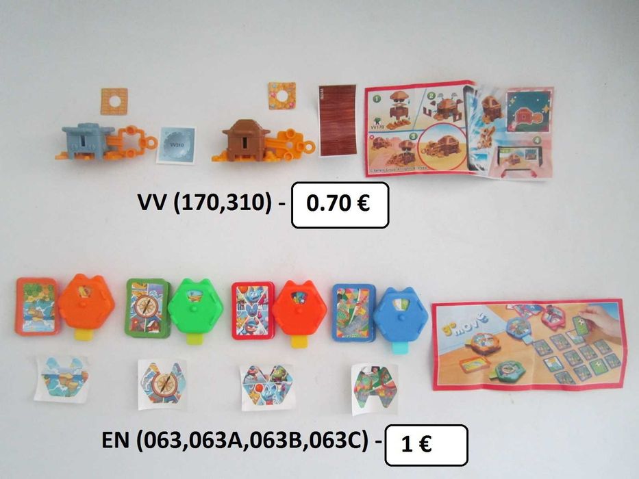 Киндер играчки 3