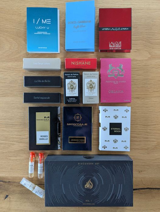 Nishane, Parfums de Marley, Serge Lutens, Tiziana Terenzi, Mancera, Montale и други мостри
