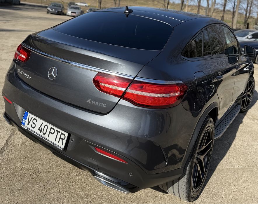 MERCEDES BENZ - GLE COUPE - GLE 350 CDI - AMG • LINE - 2015 - 3.0 Diesel V6  - Euro 6 - Full • Led - 4 • Matic - 4x4 - Automat - 258 Cai Putere