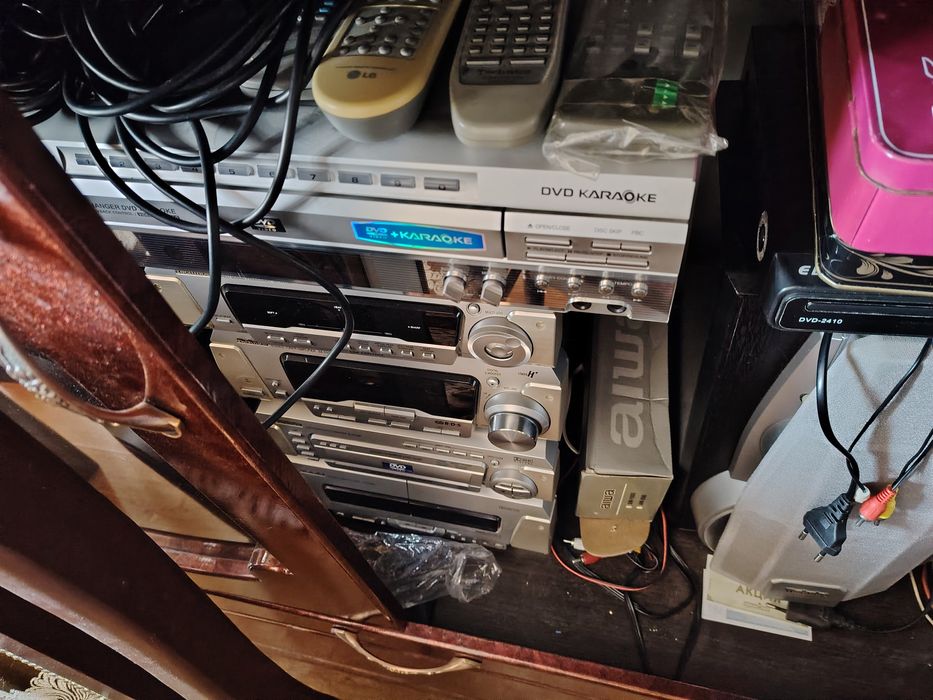 ДВД плееры и ДВД-диски. Караоке..