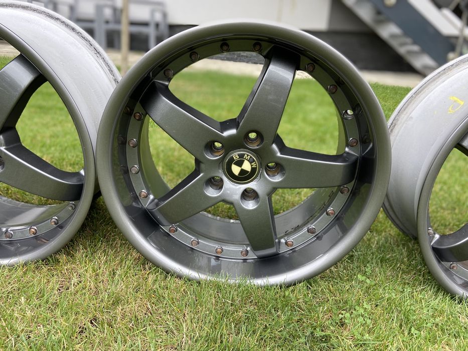 Jante 19 inch BMW Hamman cu buza Bmw seria 1 3 E36 E46 E87 doua latimi