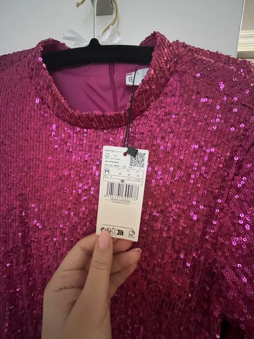 Salopete mama-fiica Mango marime M si 10-12ani