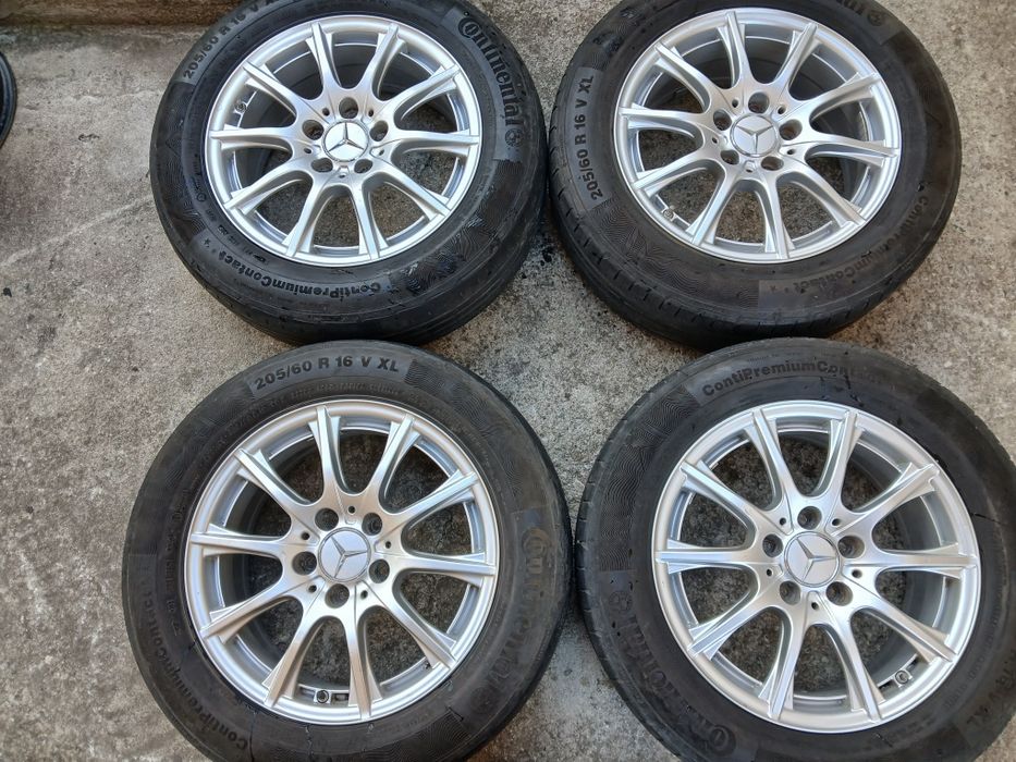 Оригинални Алу джанти 16цола за Mercedes w211-w212-E-class.w205.c-class.w204-5×112.Vito.viano