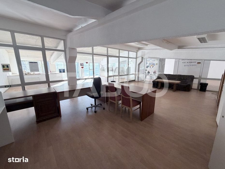 Spatiu de birouri 220 mpu zona Piata Cluj Sibiu ideal call center IT
