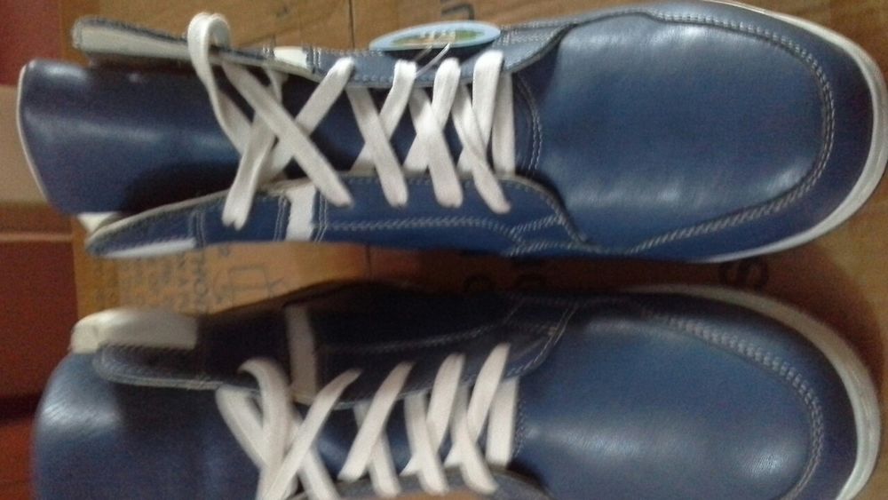 Ghete piele naturala  blanite model nike