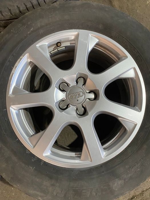 Set jante aliaj originale 235/65 R17 E8Jx17 H2 ET39 pentru Audi Q5 8R
