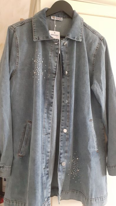 Дамско дънково яке