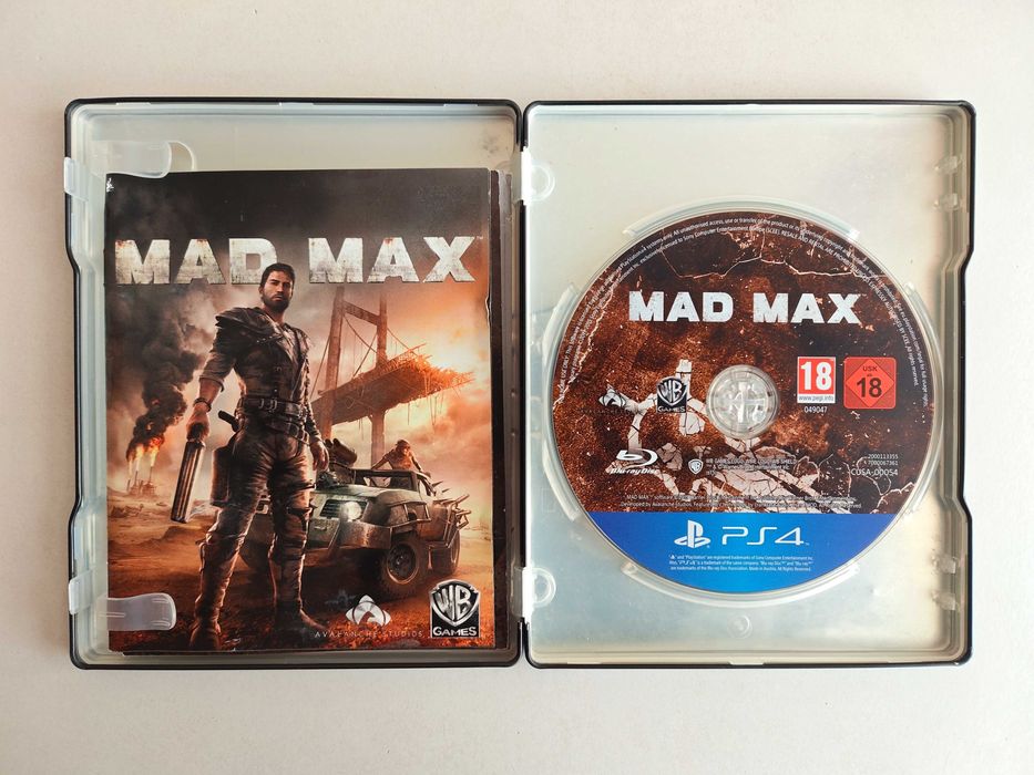MAD MAX Post Apocalypse Edition Steelbook за PlayStation 4 PS4 ПС4 PS5 ПС5