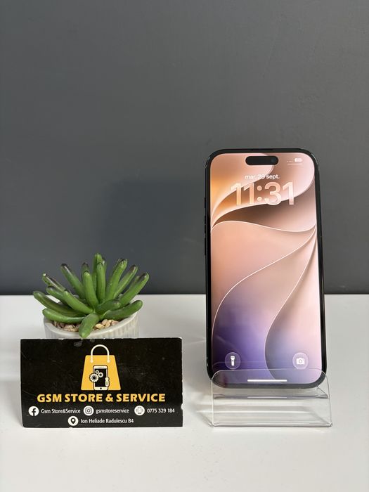Iphone 16 128Gb Black 2 Ani Garantie Gsm Store&Service