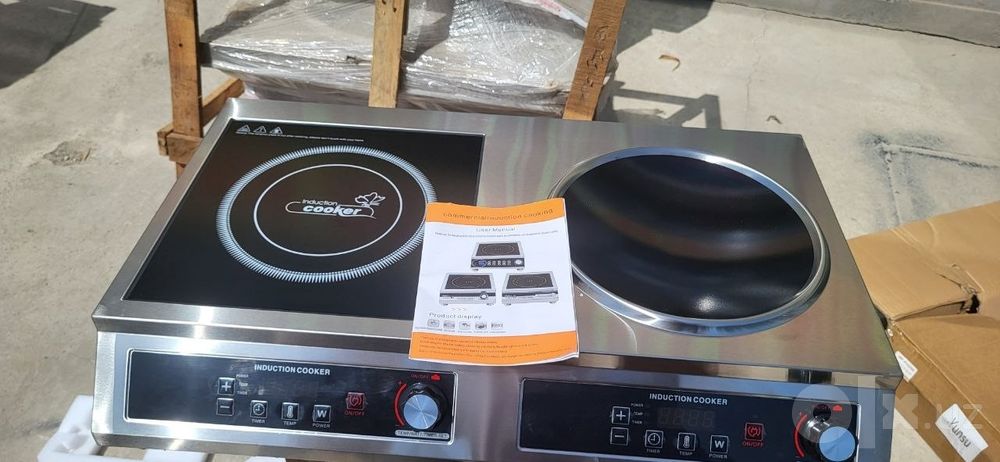 Induksion Plita Tez Qiziydi, Professional Oshxona Uchun Garantiya elek