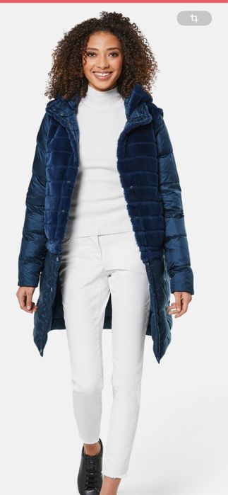 Пуховик-трансформер двусторонний