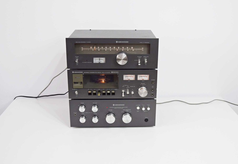 Linie Kenwood amplificator KA-1500 Mk2 + KX-520 Mk2 + KT-5300 Mk2