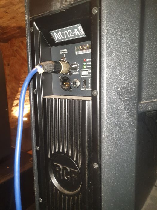 Bas activ Zeck Dca501/Db sub808d/Rcf 712a mk2