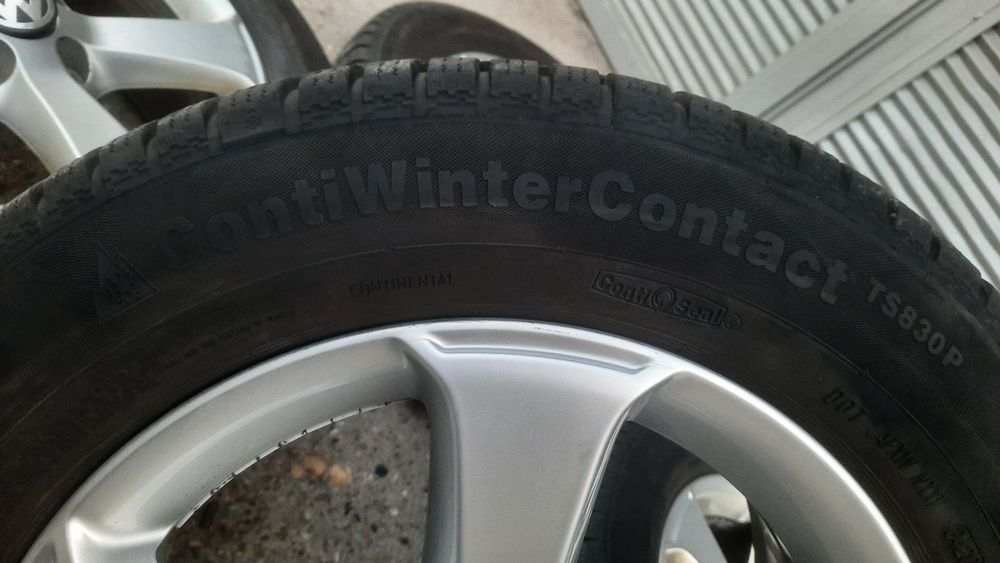 Оригинални алуминиеви джанти 5х112 за VW 16ки