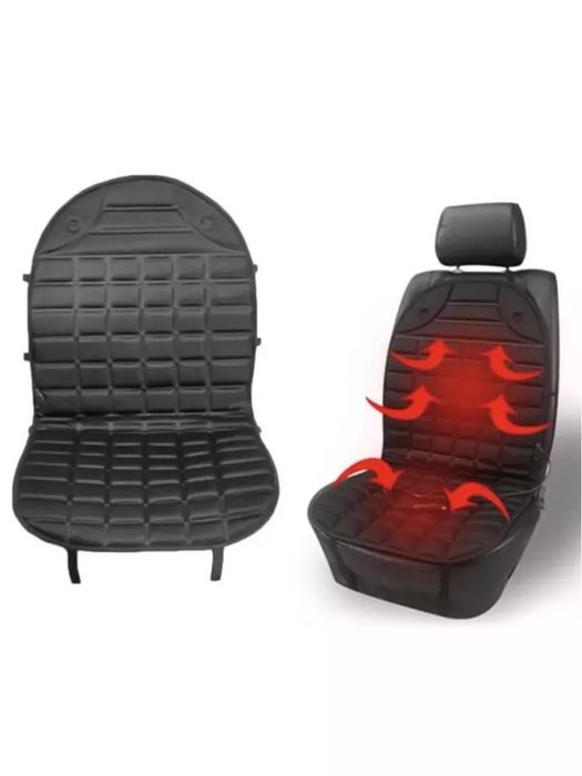 O'rindiqni termostat bilan isitish uchun qoplama