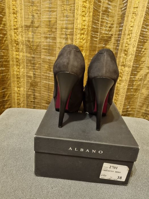 Туфли   замшевые