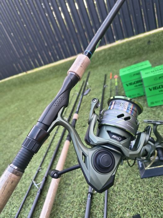 Set 2 Lansete PROFL X POWER FEEDER 3.90m 180g NEW 2026 + Set 2 Mulinete PRO FL Vigorous 6000 5+1 Rulmenti NEW 2026

Tel 0722376623

Produs