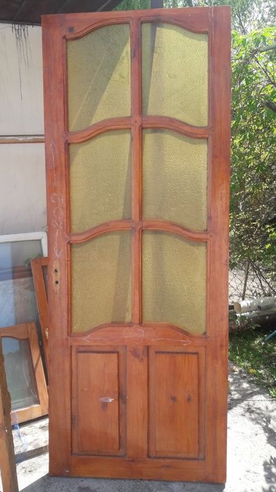 Окна, двери б/у для стр.